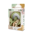 Silicone and Beech Teether “RABIT” Fresh GREEN /package/